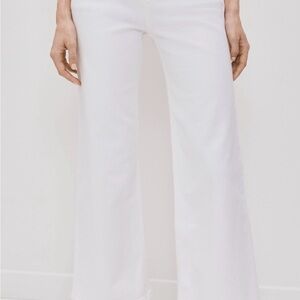 Jamie Haller The Wide A Leg Jeans - Soft White - NWT